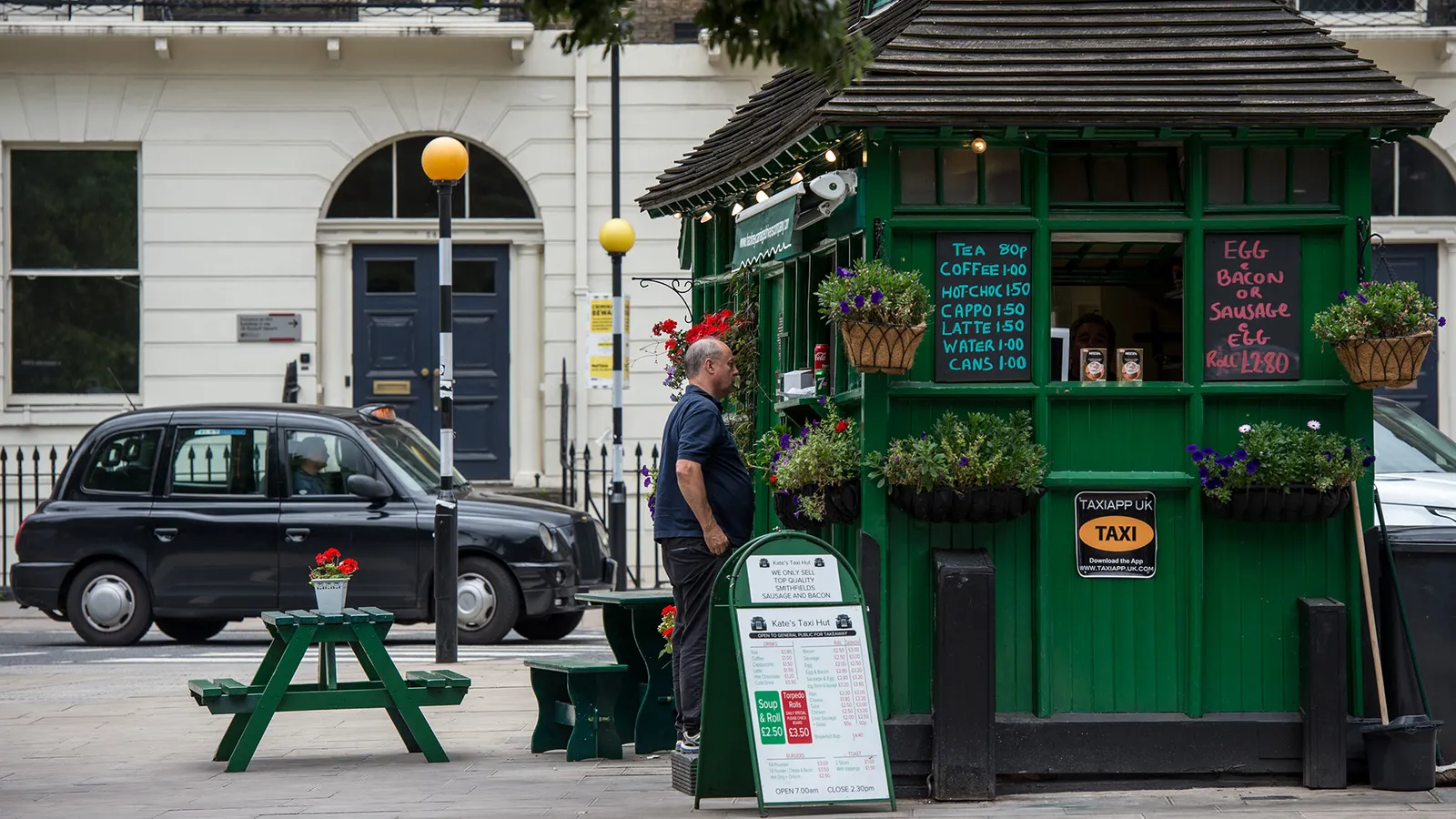 Inside a Historic Cabmen's Shelter